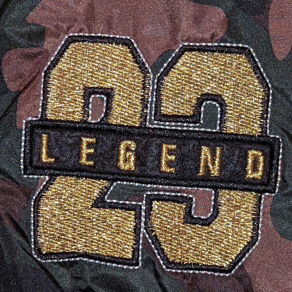 1738 N.Y. GOAT #23 Micheal Jordon Camo Vest Size XL Chicago Bulls - Picture 2 of 7